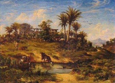Landscape by Henri Nicolas Vinet